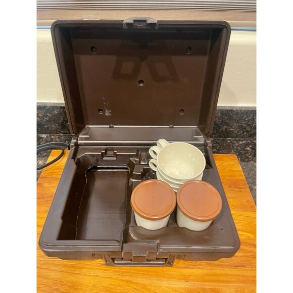 Vintage empire kar ‘n home Car Coffee Maker with Case - Picture 2 of 8